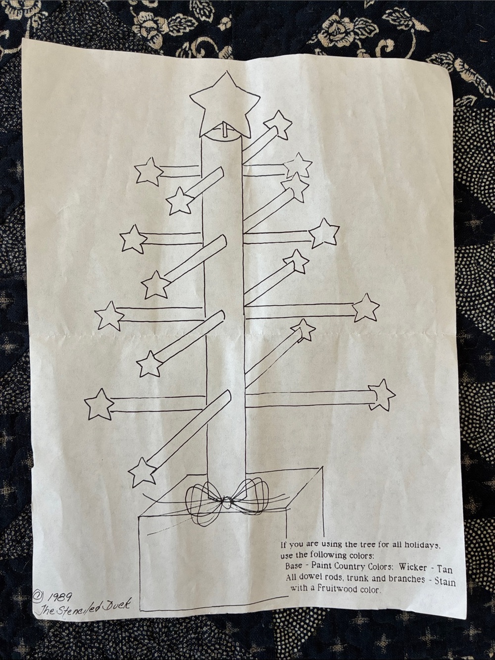 Holiday Tree kit (Advent tree)